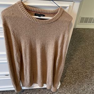 light brown long sleeve tee